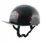 Mootorratta kiiver W-TEC SKARIM, avatud, retro stiilis, suurus XL (61-62 cm), roosa