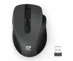 Juhtmevaba hiir Redragon BM-4091G, 4000 DPI, 2,4 GHz, Bluetooth, must