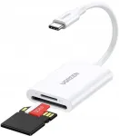 Ugreen CM265 USB-C kaartide lugeja (valge)