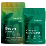 Intenson Green blend Green Superfoods 300 g ja kreatiinmonoh&uuml;draat 255 g toidulisandid