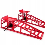 H&uuml;draulilised auto t&otilde;stmisrajad, 2 x 2000 kg, reguleeritavad