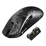 Juhtmevaba kerge hiir Attack Shark R11, must, optiline, 42000 DPI, 8000 Hz