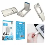USB m&auml;lupulk Hoco 64GB, USB 3.0, metallist