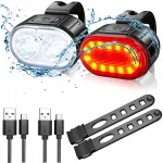 Jalgratta esituled ja tagatuled USB Type-C LED T6 800 lm, veekindel