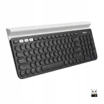 Juhtmevaba klaviatuur Logitech K780, QWERTZ, must/valge