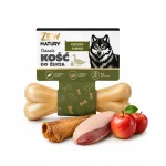 Koerte n&auml;rimism&auml;nguasi Zew Natury Duck Bone &otilde;unte ja veiselihaga, 12 cm, 55 g