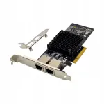 MicroConnect PCIe x8 X550-T2 v&otilde;rgukaart, 2 x 10 GbE