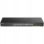 D-LINK v&otilde;rgul&uuml;liti, 24 GbE porti, 4 x 10G SFP+