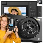 Digitaalne kaamera HD 64MP 16x optilise suumiga 32GB