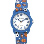 Laste kell Timex TW2Y59900 sinise rihmaga