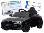 Laste elektriauto BMW M4, must, alates 3. eluaastast