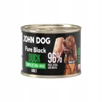 John Dog Pure Black Duck m&auml;rg koeratoit, 200 g