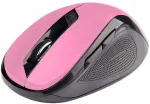 C-Tech WLM-02 traadita hiir, must/roosa