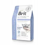 BRIT Grain Free Veterinary Diets Calm Stress Relief kuiv kassitoit l&otilde;he ja hernega, 5 kg