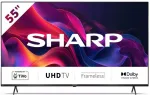 SHARP 55GK4245E 4K UHD Smart LED must televiisor