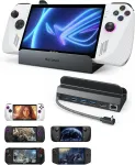 Maxonar 6-in-1 dokipunkt RJ45, USB, sobib Steam Deck ja Ally jaoks