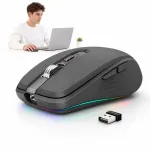 Traadita 2.4G hiir, laetav, vaikne ja ergonoomiline, s&uuml;learvutile ja lauaarvutile