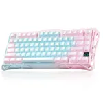 GravaStar Mercury K1 Lite Aurora Mist traadita mehaaniline klaviatuur