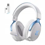 Juhtmevabad m&auml;nguk&otilde;rvaklapid MCHOSE V9 Pro, 7.1, Bluetooth, 53 mm, 250 tundi, valged