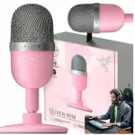 Kondensaatormikrofon Razer Seiren Mini, roosa