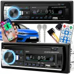 Auto raadio 1DIN Bluetooth, USB, SD, MP3, AUX ja puldiga