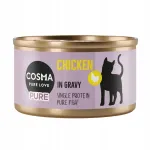 Cosma Pure niiske kassitoit kanaga, 80 g