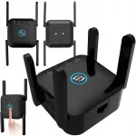 Traadita WiFi signaali v&otilde;imendi, 1200 Mb/s, 2,4 GHz/5 GHz