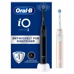 Oral-B iO Series 2 Duo elektriliste hambaharjade komplekt, must ja roosa
