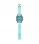 Naiste k&auml;ekell Casio G-SHOCK GMA-S2100SK-2AER, l&auml;bipaistev korpus