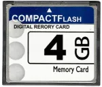 Compact Flash 4GB kaasaskantav m&auml;lukaart