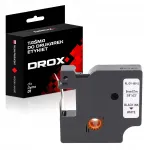 DYMO 40913 kleebisriba, 9 mm x 7 m, valge musta tekstiga