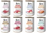 BRIT MONO PROTEIN koeratoit, 8 x 400 g, erinevad maitsed