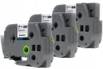 3 tk vahetatavat linti BROTHER TZe-251, 24 mm, valge, 8 m