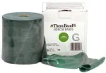 THERABAND kummist treeningutekk, roheline, 1 m