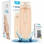 Klaaspudel Wessper ActiveMax 0,7 l 3 veefiltriga