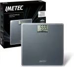 Imetec Monitoring ES9 300 LCD vannitoakaal, karastatud klaas, tumedad hallid