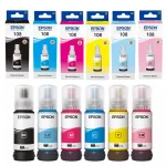 EPSON 108 tindikomplekt, 6 tk, EcoTank L8050, L18050