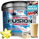 Amix Fusion WPC isolaat ja kontsentraat valgusegu 4 kg