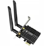 V&otilde;rgukaart WiFi 7, Bluetooth 5.4, Intel BE200, PCIe arvutile