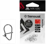 Turvaklambrid Mikado Round Snap, XL suurus, 10 tk. (AMA02-090-XL)