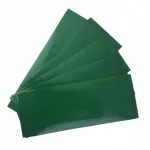 Veekindlate roheliste kleebiste komplekt, 5 tk, 200 x 76 mm