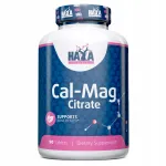 Toidulisand HAYA LABS Cal-Mag Tsitraat, 90 tabletti