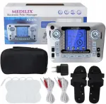 TENS EMS massager elektrostimulaator v4 koos susside ja kotiga