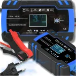 Automaatne akulaadija taastamisfunktsiooniga, 12V/24V akudele