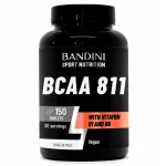 Aminohapped BCAA 8:1:1, 150 tabletti, Bandini