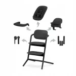 K&otilde;rge s&ouml;&ouml;gitool Cybex Lemo 4in1, must