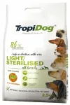 Koeratoit TropiDog Premium Adult Light Sterilised, 2,5 kg