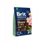 BRIT PREMIUM BY NATURE kuivtoit suurte t&otilde;ugude noortele koertele, 3 kg