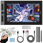 XP-PEN Artist Pro 16 graafiline tahvel, 5080 LPI, 8192 taset, kaldefunktsiooniga