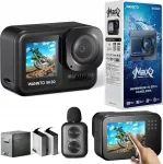 Seikluskaamera WANNTO 5K Ultra HD 30 MP, IPX8 20 m